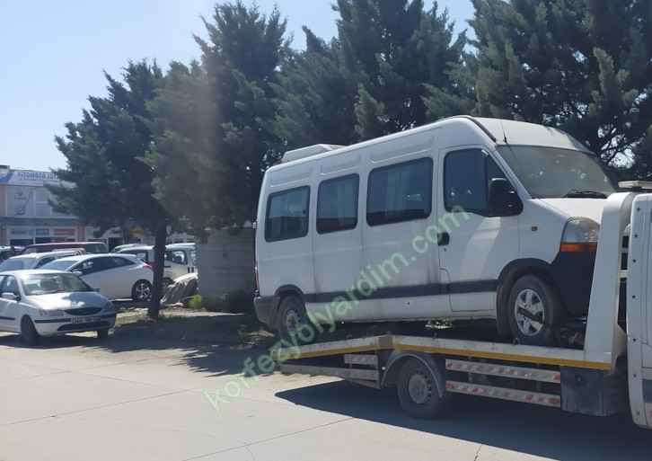 Renault Master'ın Çekiciye Yüklenmesi