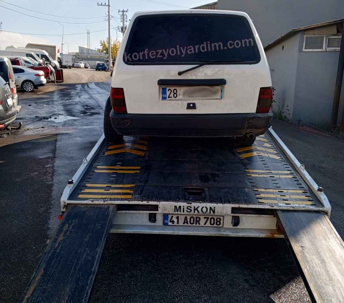 Tofaş Kartal'ın Çekiciye Yüklenmesi